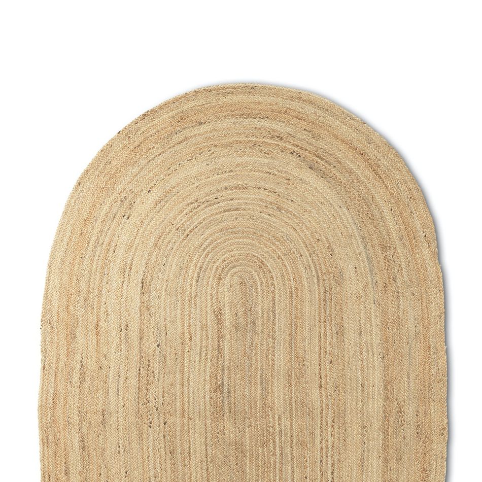Eternal Oval Jute Rug - Small - Natural